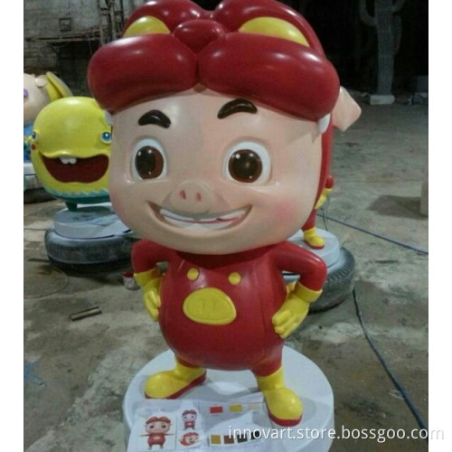 cute cartoon statue,cartoon artwork
